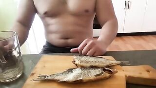 The cute stepdaughter was fucked by her stepfather after returning from school