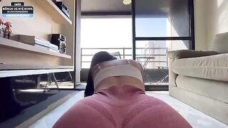 A personal trainer ripped my pants and fucked me without a condom, it was intense!