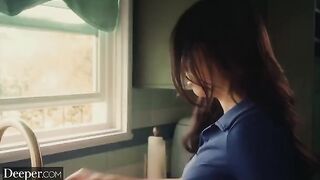 College girl Kylie fucked by her tutor in a steamy DEEPER scene