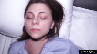 From cute to cumslut - college dorm fuck