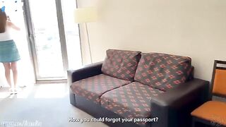 The stepson got his cock sucked by his stepmom in a steamy hotel encounter