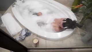 Hot step-sis offers to share bathroom but with a twist