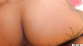 Rainbow teen screwed hard as she’s a total slut