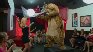 Hoes in the club, sucking dicks with reckless abandon. It's Dancing Bear