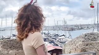 I invited the girl to my boat and she gave me an amazing blowjob