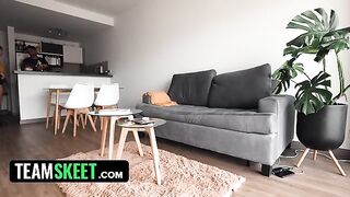 Young American vlogger SammmNextDoor gets fucked by Argentino stud AlexxxNextDoor in Buenos Aires