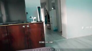 Stepmommy is a slut who fucks her stepson hard