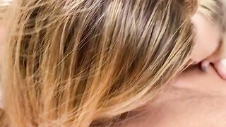 Tattooed step sister fucks with her two boyfriends in a hot threesome