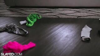 Fit beauties Vanna and Alexis have a steamy lesbian encounter with toys