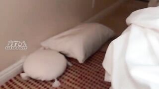 A young guy shared a bed with his girlfriend's best friend, sparking curiosity