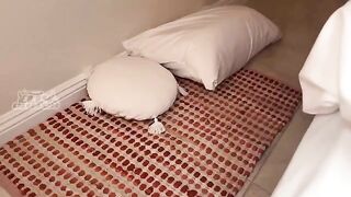 A young guy shared a bed with his girlfriend's best friend, sparking curiosity