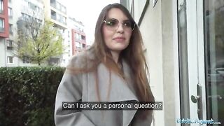 Babysitter Miriam More gets fucked hard by a stranger in her apartment for cash