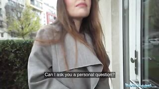 Babysitter Miriam More gets fucked hard by a stranger in her apartment for cash