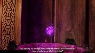 Triss Merigold from The Witcher gets tied up and fucked in a steamy session