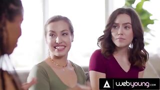 A girl from the city gets passionately involved with her small-town neighbors in a steamy encounter