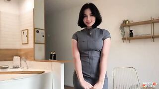 I met a beautiful girl from Paris who shared some croissant