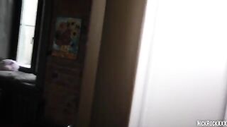 Hungarian beauty Sindy with natural 34A tits gets fucked hard by neighbor
