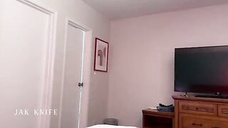 The best way to spend time with step mom is to share her bed