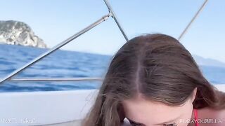 A girl had sex on a yacht with a friend of her boyfriend