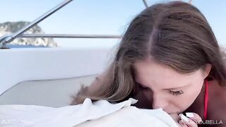 A girl had sex on a yacht with a friend of her boyfriend