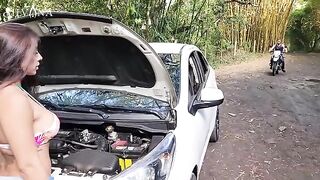 A stranger helped me in a car situation and I rewarded him with my body