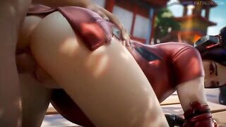 Best compilation of Fortnite sex scenes featuring hot teen babes in action