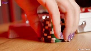 I lost my ass in poker to Sia Siberia, who used her toy provocatively