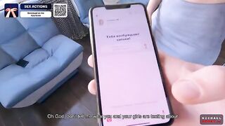 The app brought the guy and step-sister to fucking, a bold family fantasy