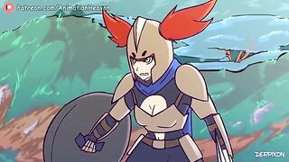 Cartoon Girls Are Looking for a Hidden Treasure