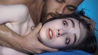Shy teen experiences intense passion with her dad in a rough encounter