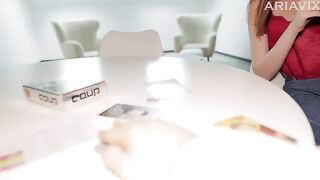 A board game with a stepbrother ends in sex and a hot finish