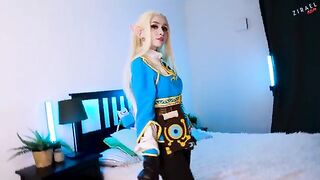 Zelda has no patience for Link - she needs a real cock