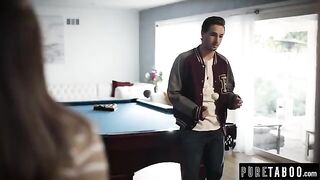 Star Quarterback Shoots His Load On Virginal Reporter In A Steamy Interview Scene