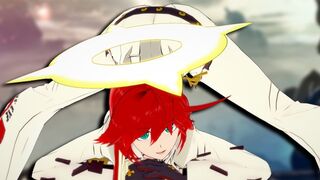 Guilty Gear Hentai with Jack-O' Challenge and Lewd Succubus Action