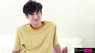 A guy tried to fuck his step sister, but she refused