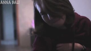 A girl is sucking her classmate's dick to get a good mark in this steamy scene
