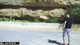 Blonde Venera gets her pussy smashed by BBCs in intense dp action