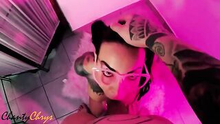 A little DOLL is craving a lollipop to cum on her face ChantyChrys