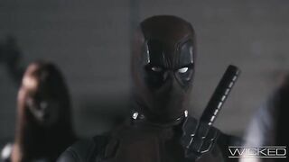 Deadpool, Yelena, and Taskmaster fucked a black widow foursome