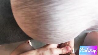 Fit step sister does her yoga on webcam, gets fucked doggy style with a juicy cock