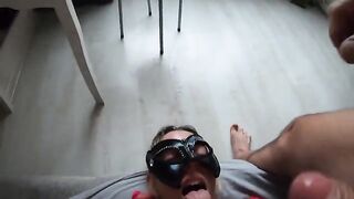 An incredibly hot woman who loves rimming and anal sex, with two intense finish scenes