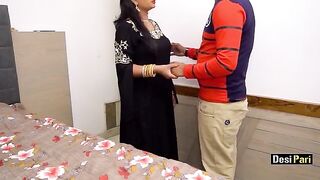Desi Pari got banged hard by her step-cousin bro in a rough session