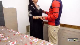 Desi Pari got banged hard by her step-cousin bro in a rough session