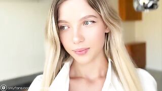 I made cum on naked pictures of my hot student-neighbor and then gave a huge cumshot on her face