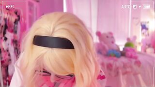 SpiderGwen uses my cock after tying me up, in a kinky twist