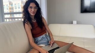 The stepbrother suggested to his stepsister to try nudity for the sake of interest