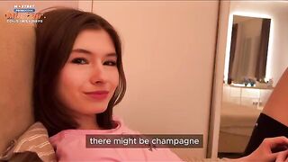 Are you filming me? Please, fuck me on camera for the first time!