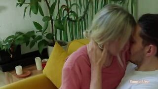 Non PIV Sex. A passionate handjob ends with mind-blowing orgasms for the couple