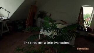 A man made a surprise for his wife early in the morning and fucked her hard