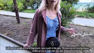 A step mom pushed her stepson to have sex with her in the park